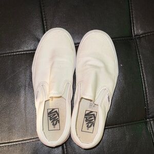 Vans white Slip-On Shoes